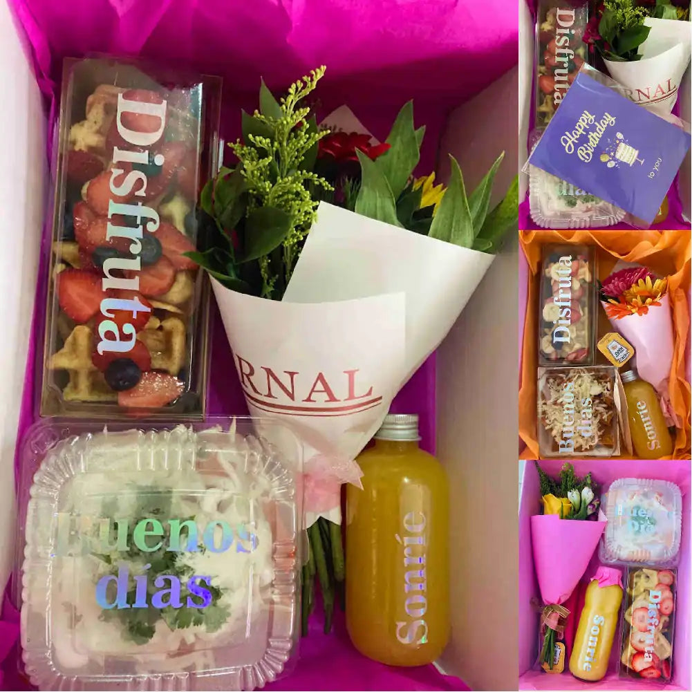 Box Disfruta: Un Detalle con Degustación y Snacks 📱