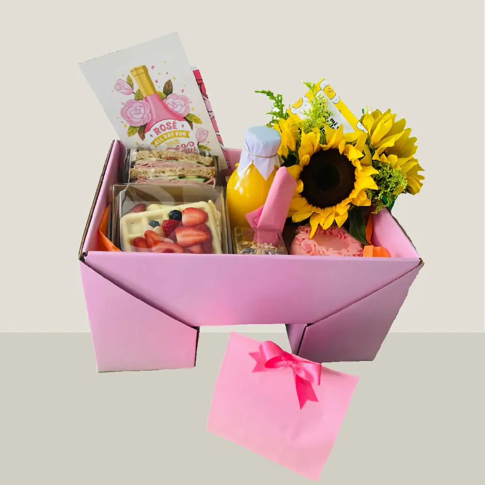 Desayuno Sorpresa con Girasoles y Sándwich en CD Juárez