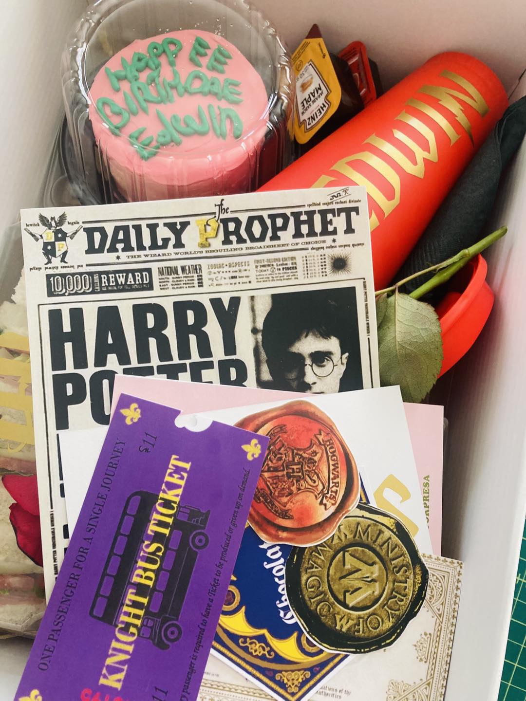 Desayuno temático de Harry Potter, un regalo sorpresa original a domicilio en Ciudad Juárez, perfecto para cualquier ocasión mágica