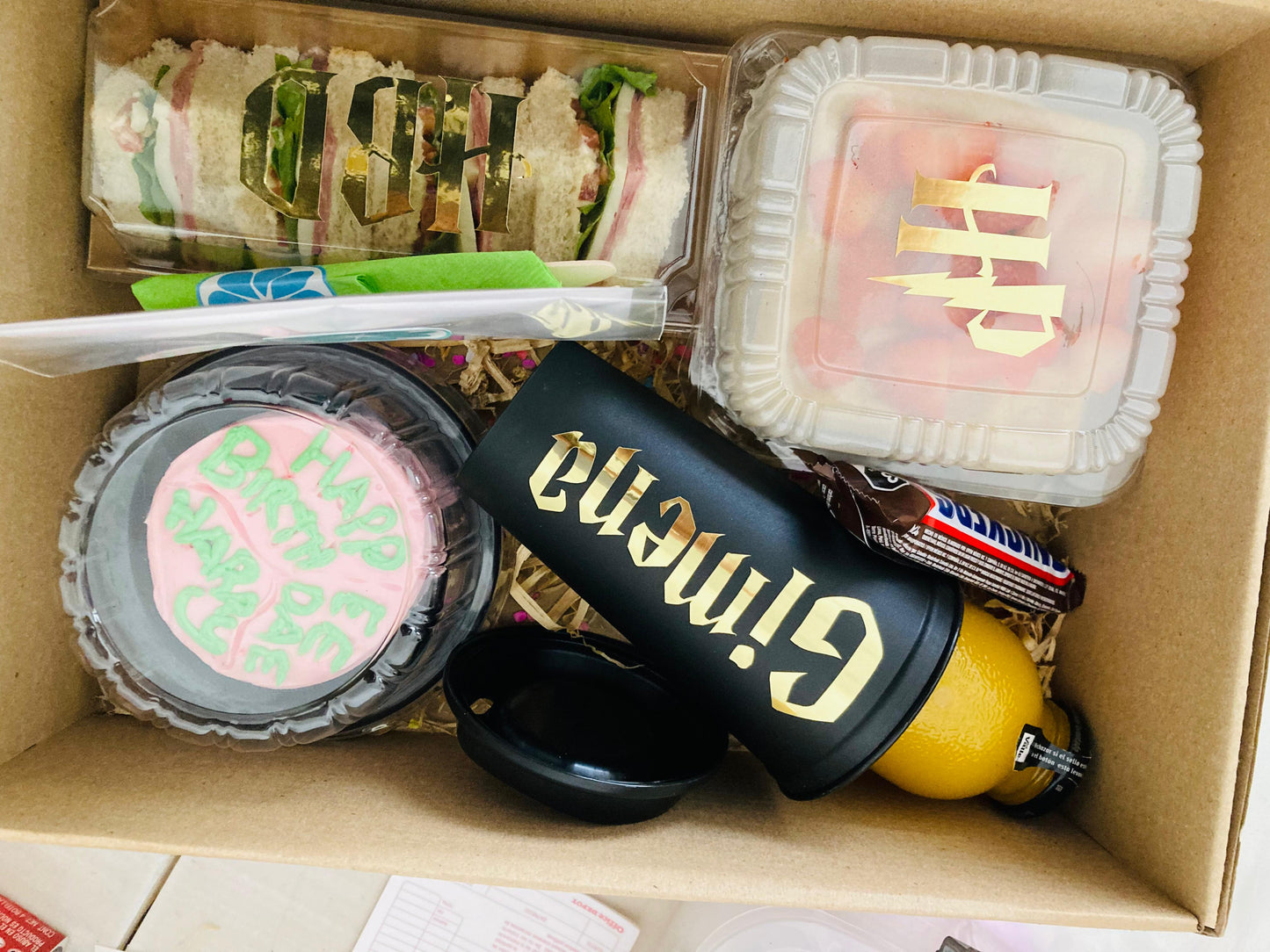 ⚡ Desayuno Sorpresa Personalizable Harry Potter 🧙♂️🍫