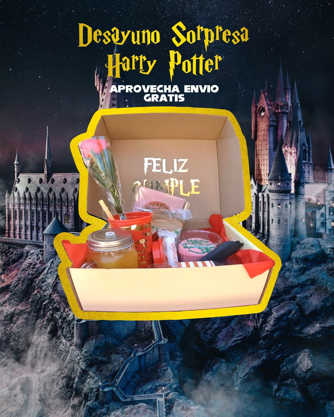 La Magia en tu Puerta: Desayuno Sorpresa Harry Potter a Domicilio en Ciudad Juárez