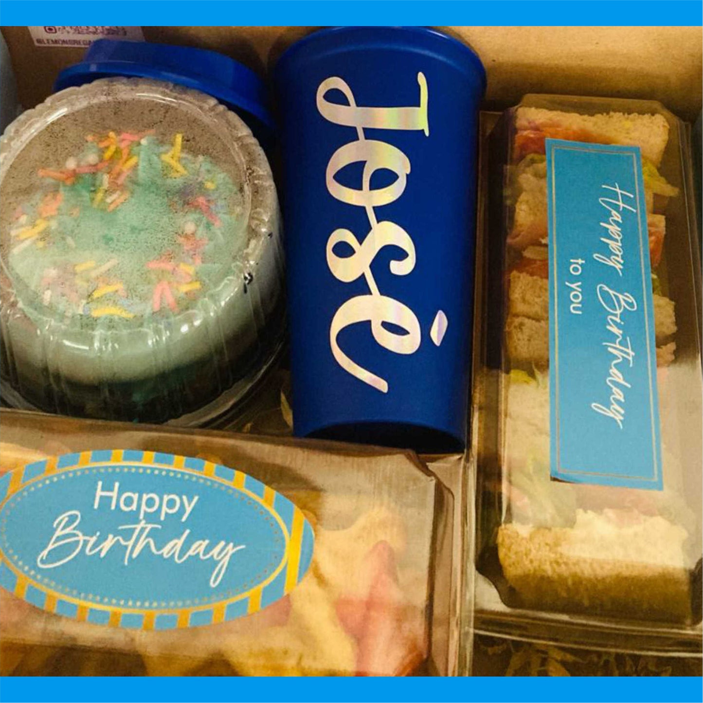 Box Birthday Color: Desayuno Sorpresa de Cumpleaños Personalizado