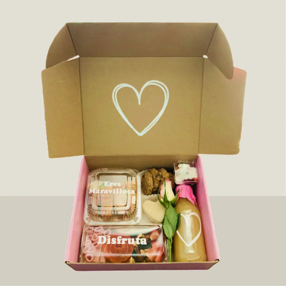 Box Disfruta: Un Detalle con Degustación y Snacks 📱