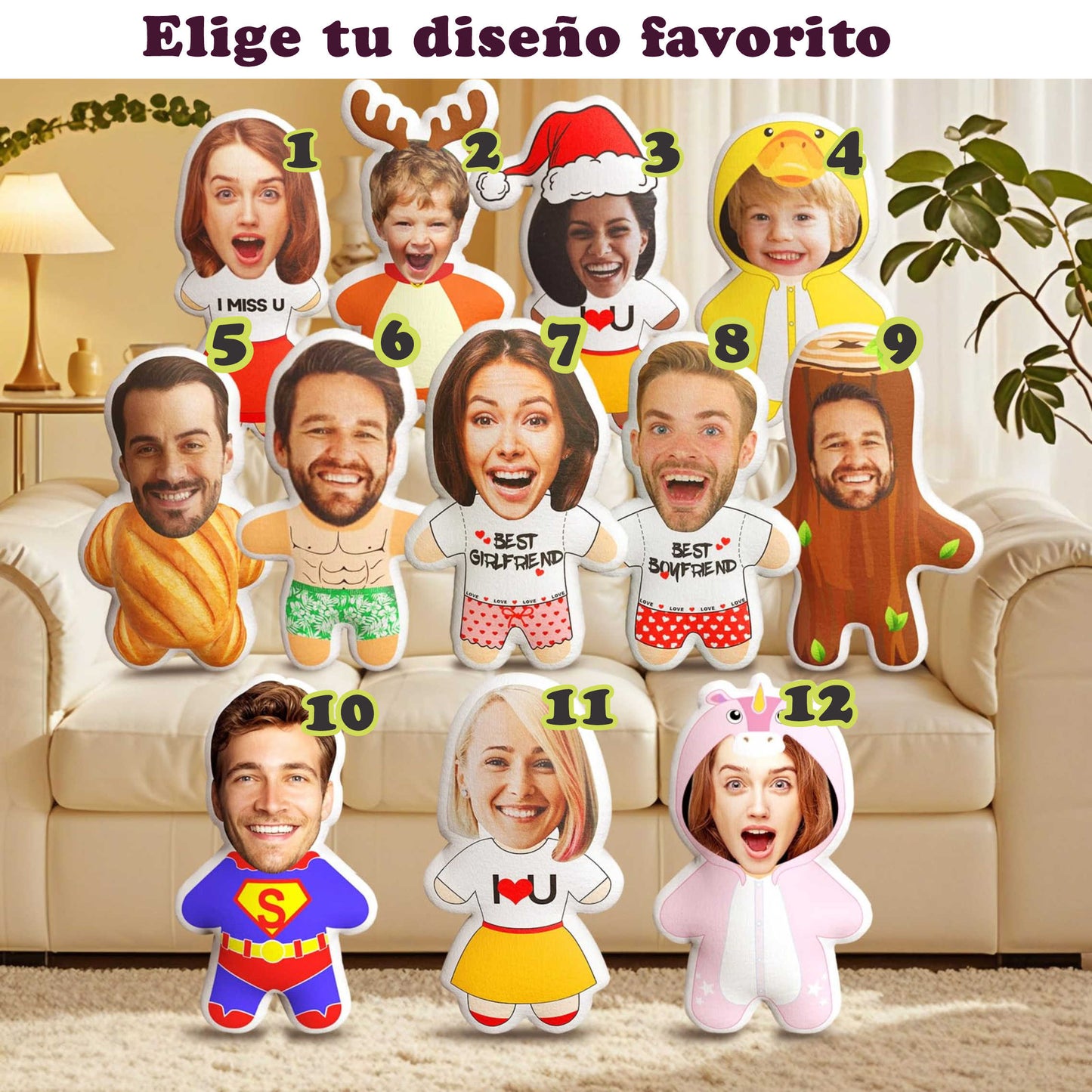 Desayuno Sorpresa y regalo  ¡Almohada Personalizada GRATIS!
