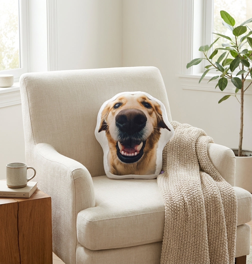 Homenaje almohada mascota