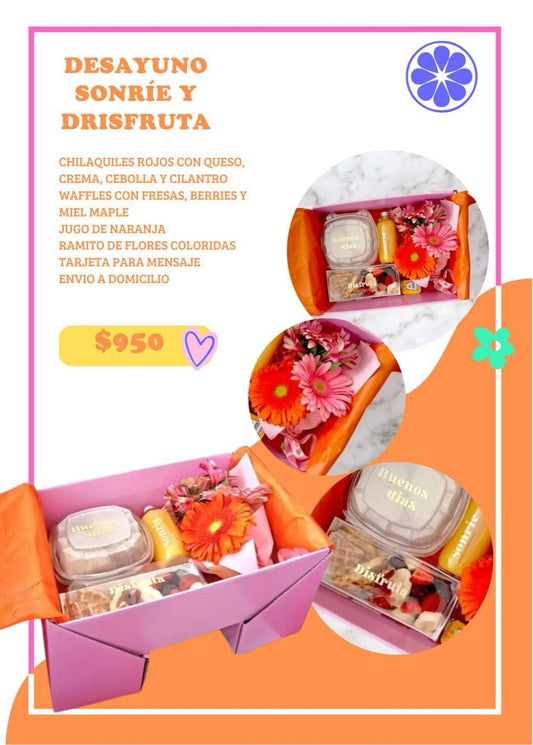 Desayuno Sorpresa Sonríe ☺️ y Disfruta 🥳