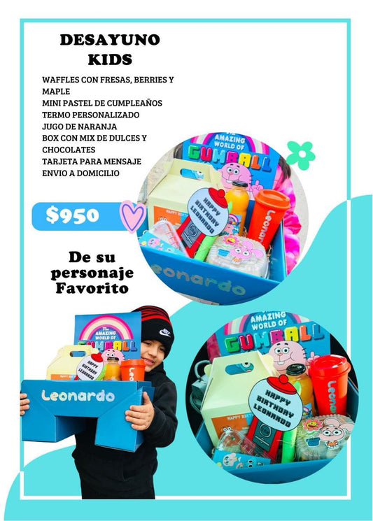 🍭 Desayuno Sorpresa Kids 🍪🧃