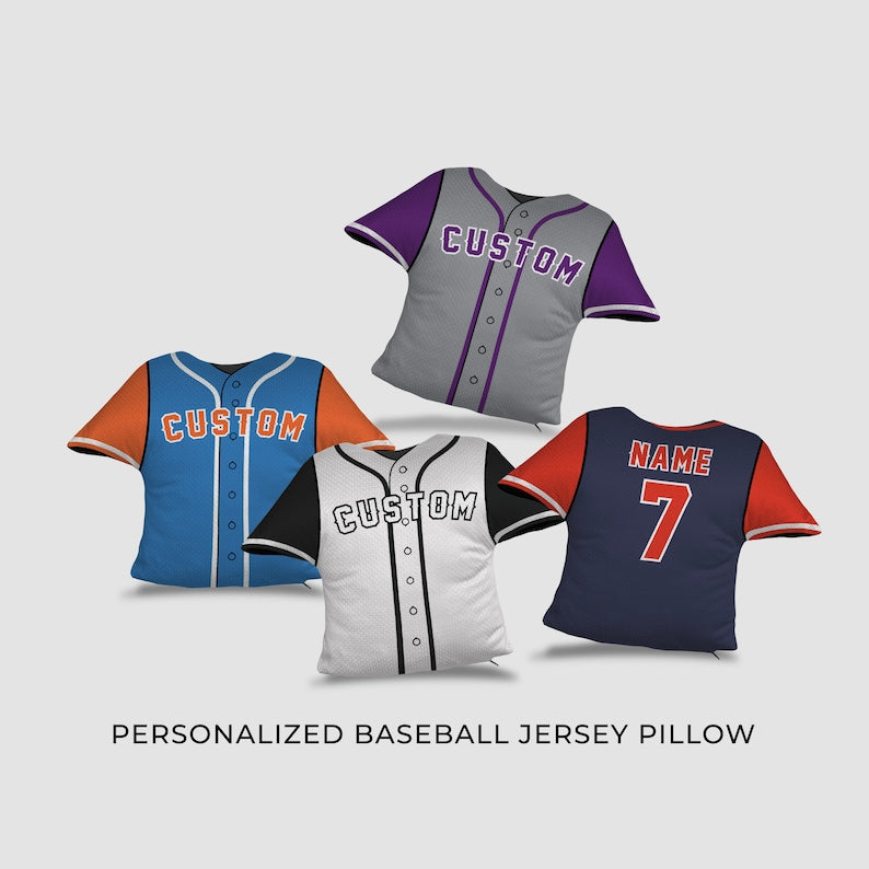 Almohada Jersey Personalizable con Nombre y Número